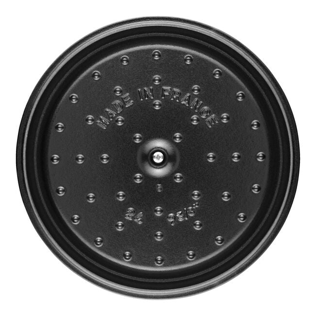 ストウブ 鋳物ホーロー鍋 ピコ・ココット 24 cm, ラウンド