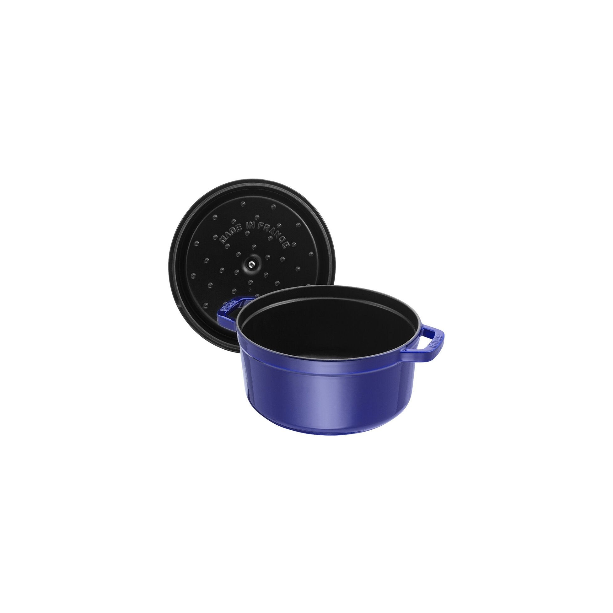 【STAUB ストウブ ピコ・ココット ラウンド 22cm】 グランブルー ピコ・ココット 22cm グランブルー｜ココット｜ストウブ公式