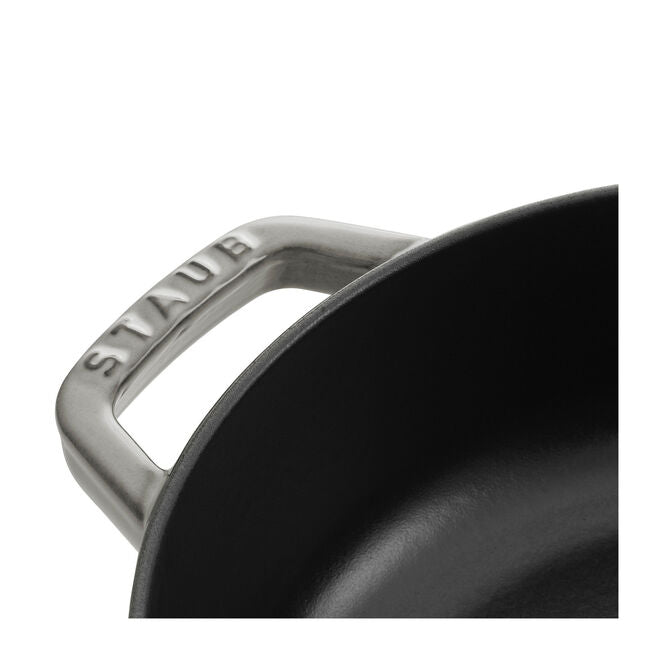 ストウブ ブレイザー・ソテーパン 28 cm, 鋳鉄, グレー – Chefs' Island