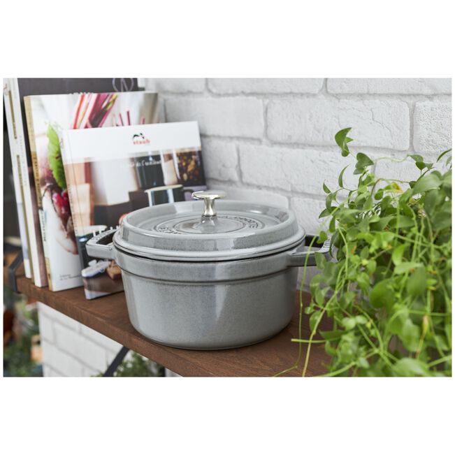 ストウブ　スープポット　グレー新品未使用 Amazon.co.jp: ストウブ(staub) スープポット 14cm グレー 40509-706