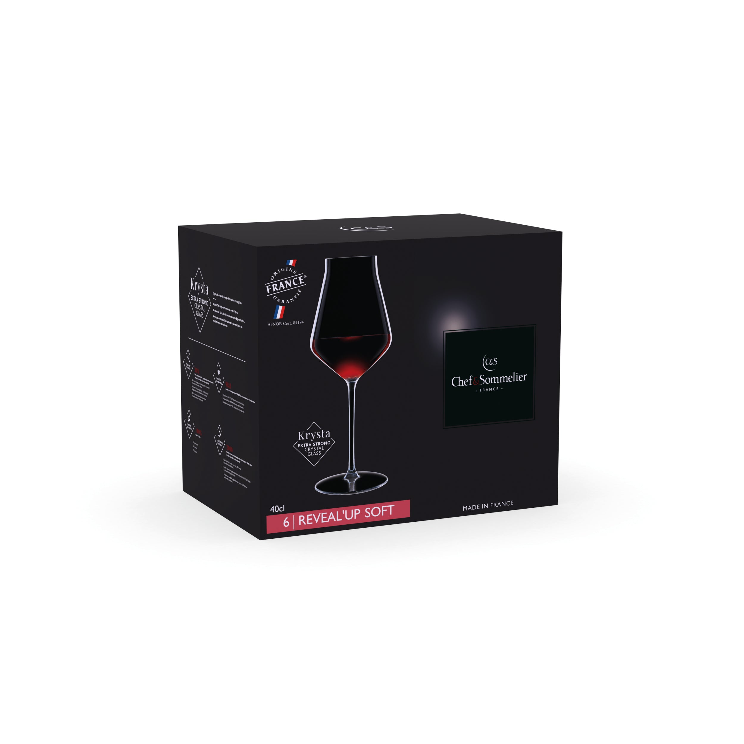 REVEAL UP ソフト ワイングラス 400ml (6ヶ入) – Chefs' Island